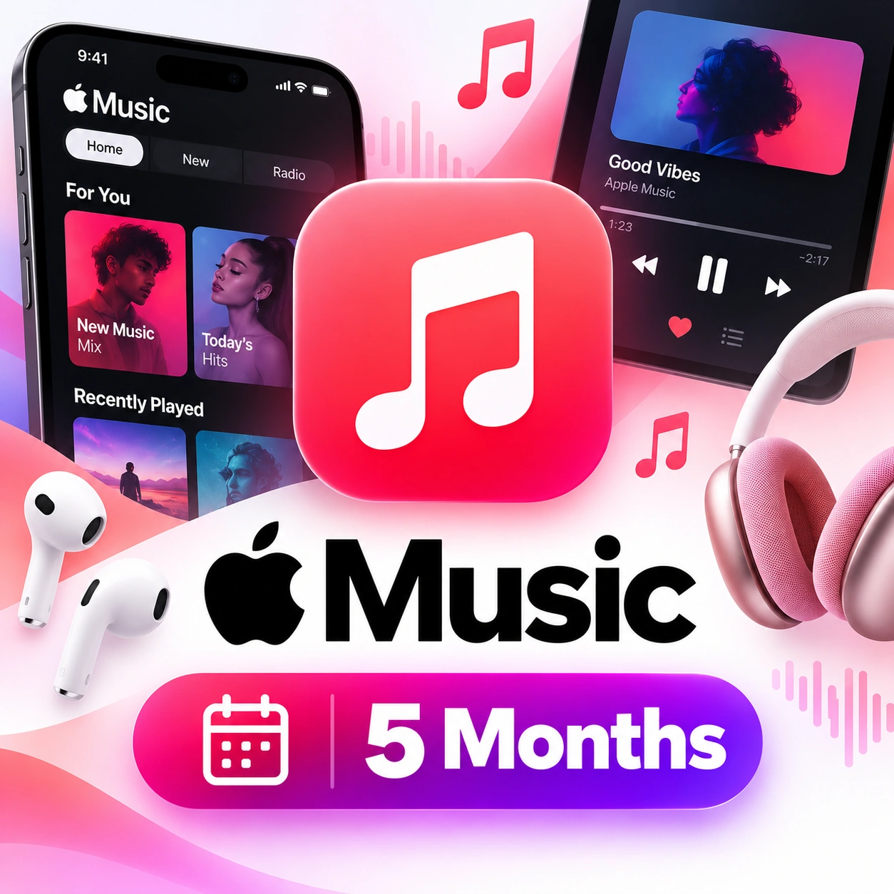 Apple Music 5 Months
