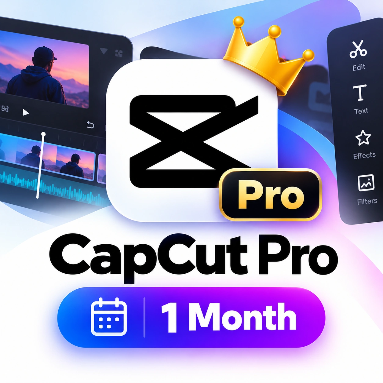 CapCut Pro 1 Month