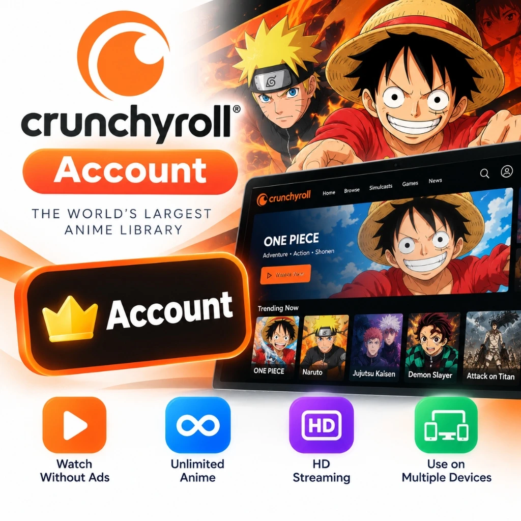 Crunchyroll Premium 1 Month (Activation Link)