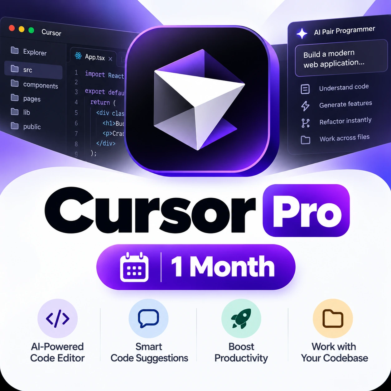 Cursor Pro & Ultra AI IDE