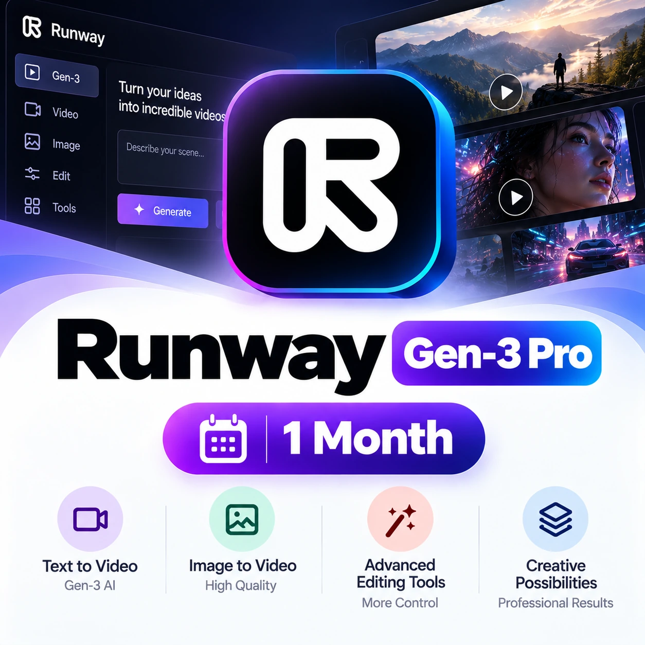 Runway Gen-3 Alpha Video Suite